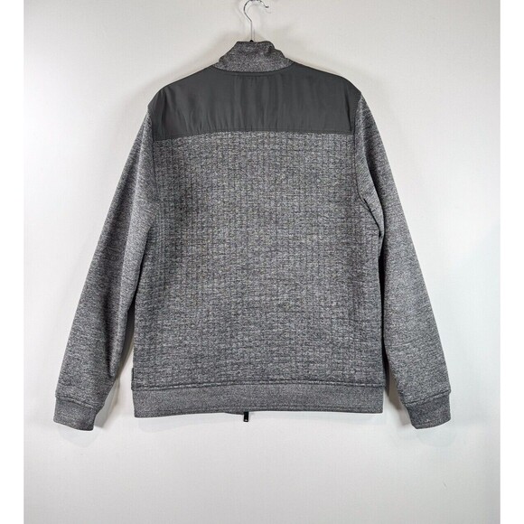 Ted Baker London Mens Jacket Gray Whooty Full Zip Fleece Bomber Outdoor S Small - Picture 4 of 15